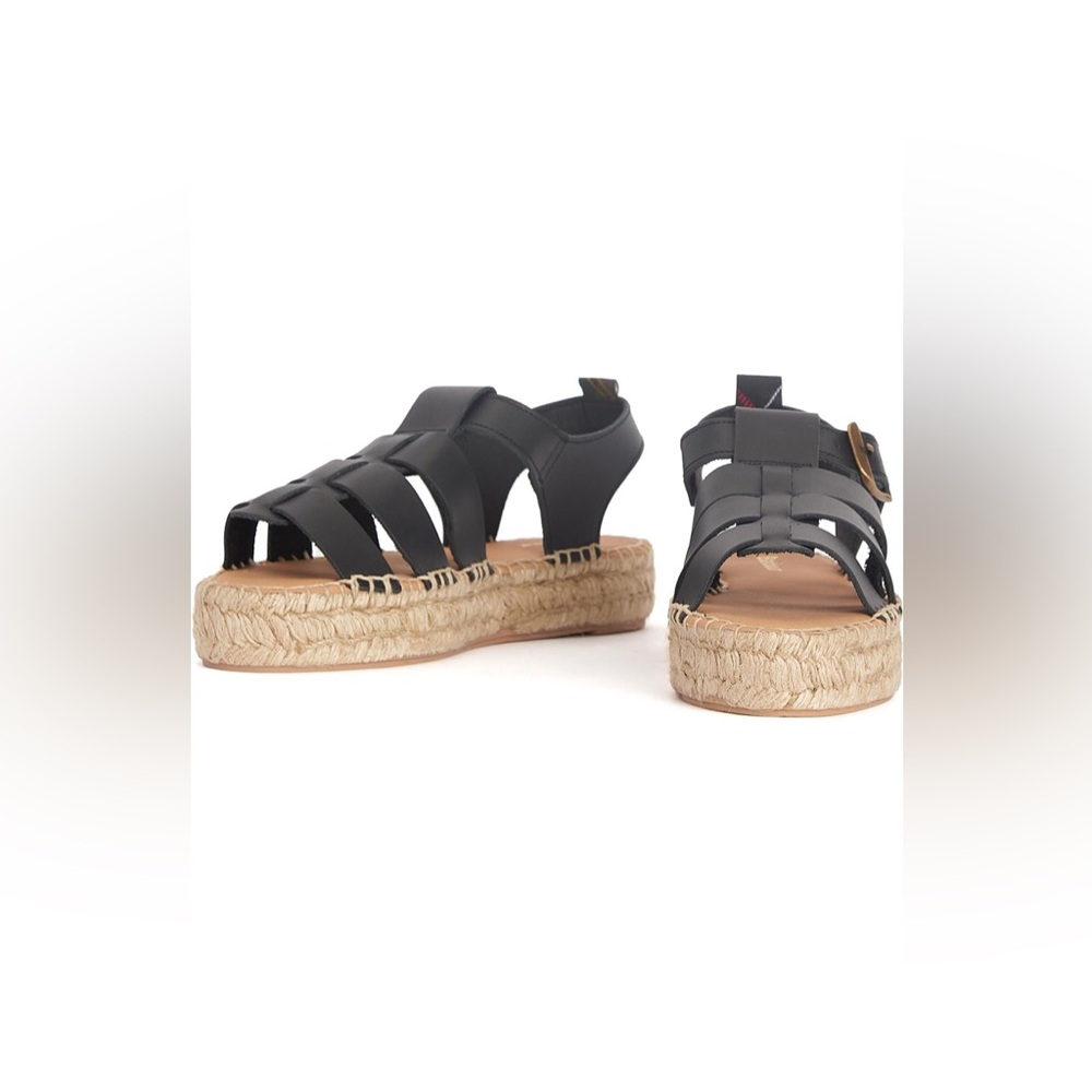 Barbour Paloma Espadrille Platform Fisherman Sandals